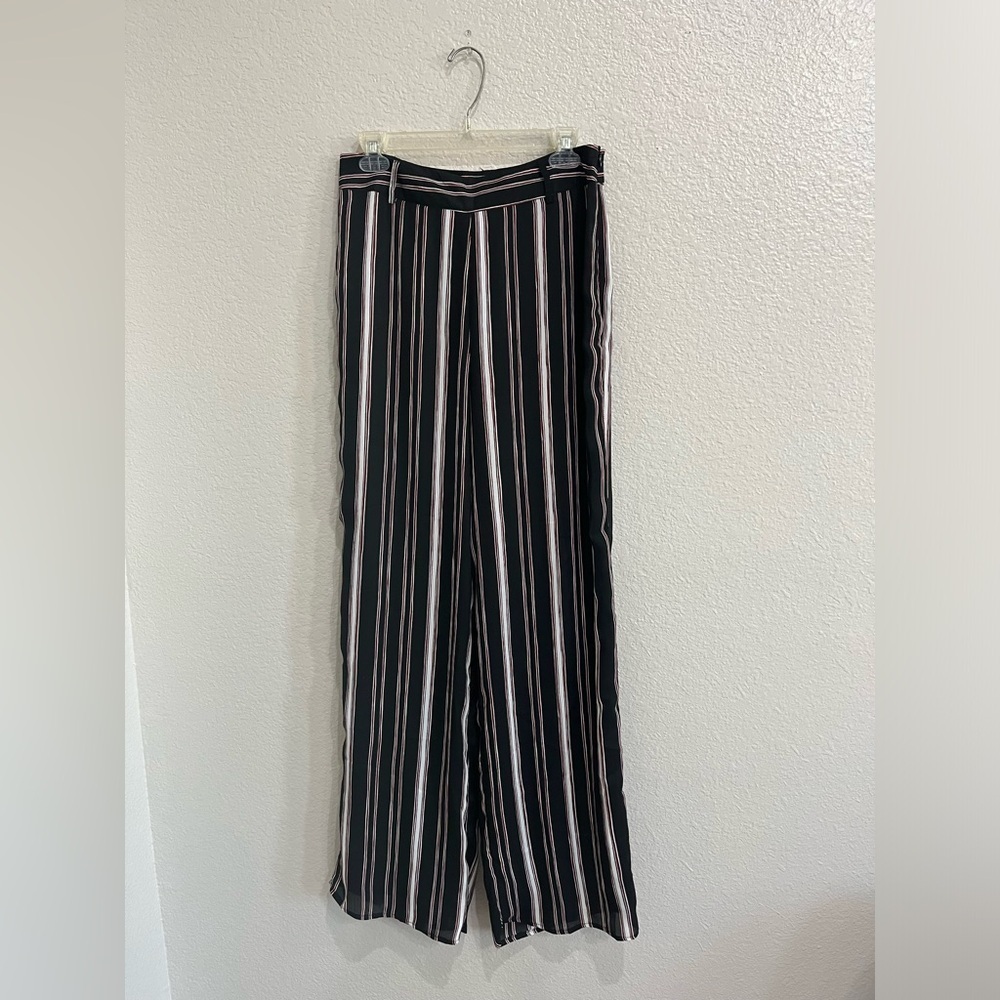 Tobi Striped Print Wide Leg‎ Pants Size Large New with Tags